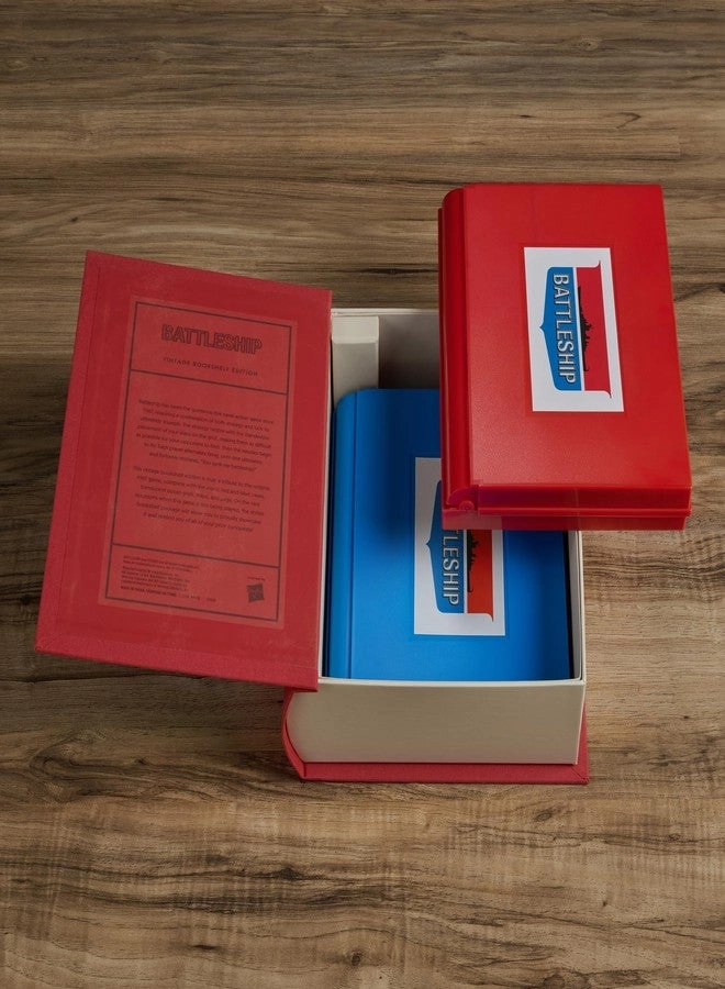 Battleship - Vintage Bookshelf Edition Fabric-Wrapped Book Box