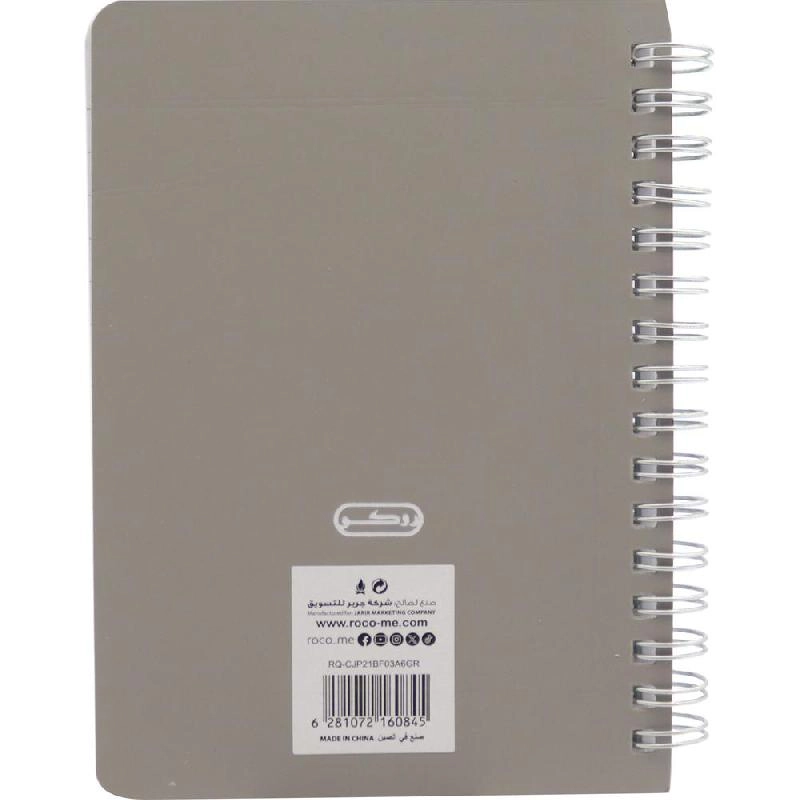 Notebook 19 X 26 cm Spiral - Grid 100 Sheets