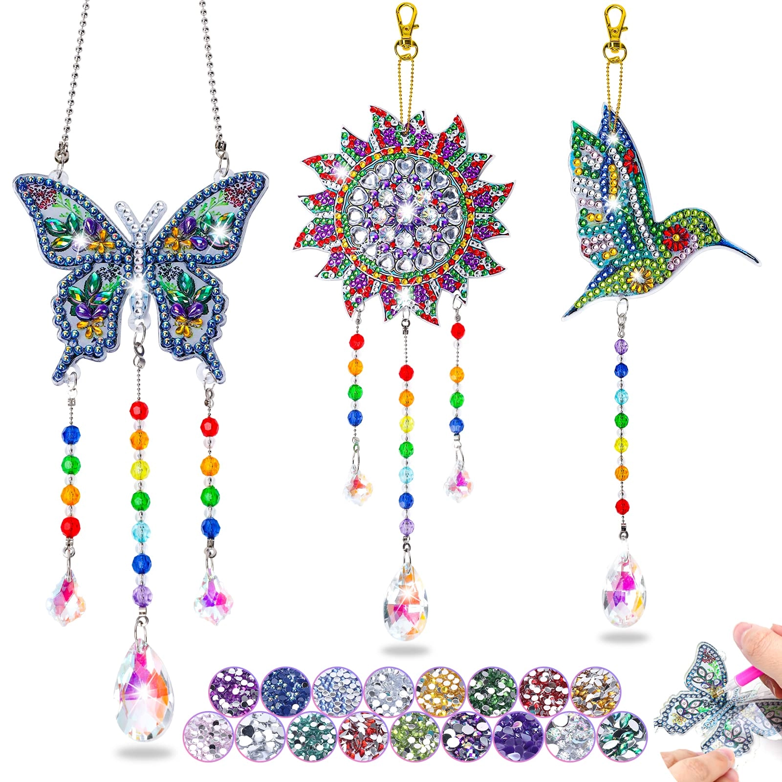 Diamond Art Wind Chimes - Birthday Gifts Toys Valentine's Day Easter Children's Day Christmas Presents