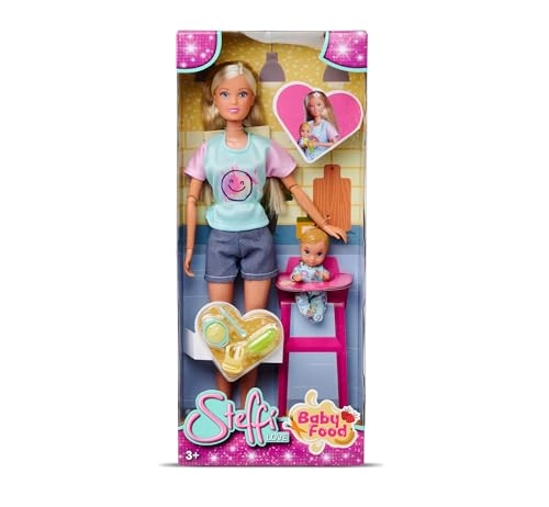 Steffi Love Baby Food Doll - 29 cm Ages 3+