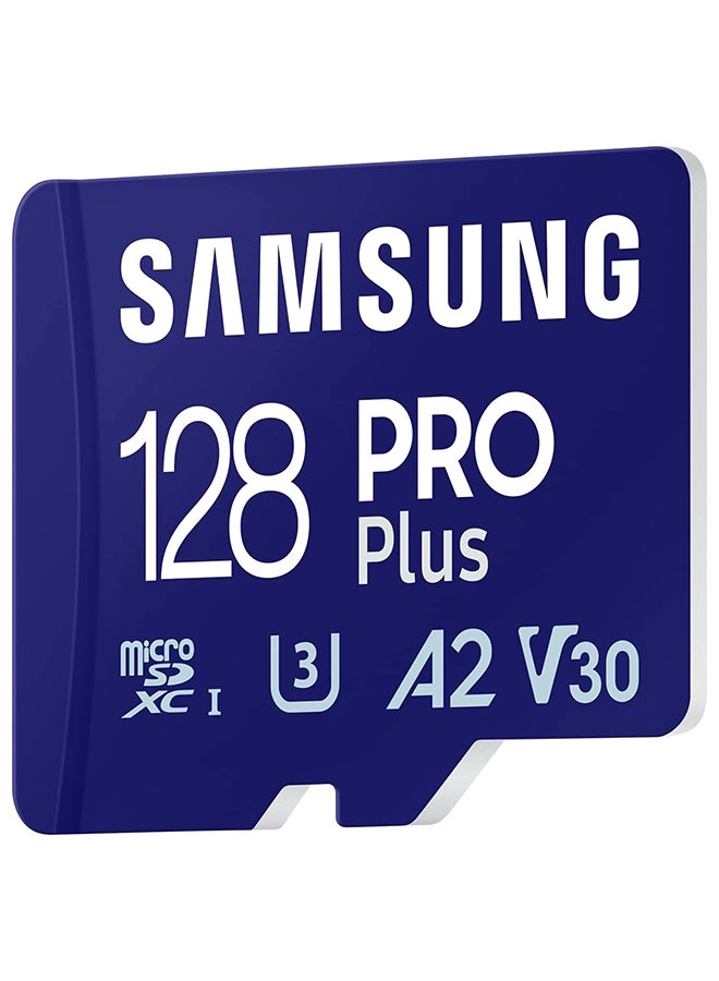 PRO Plus microSD Card - 128 GB + SD Adapter