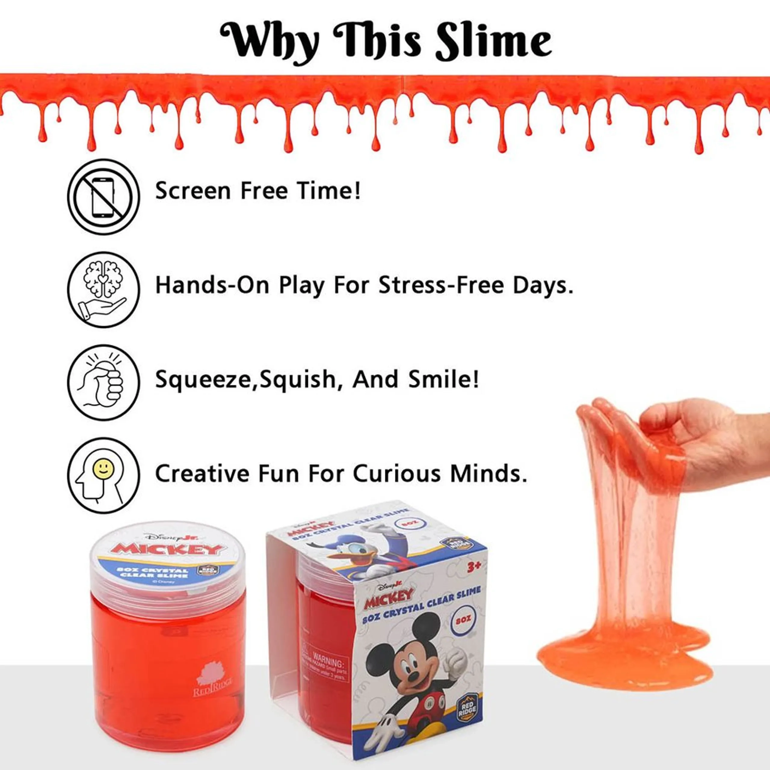 Disney Mickey Crystal Clear Slime