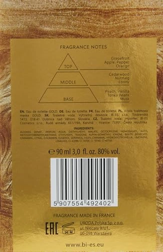 Amber Wood Eau de Toilette 90 ml