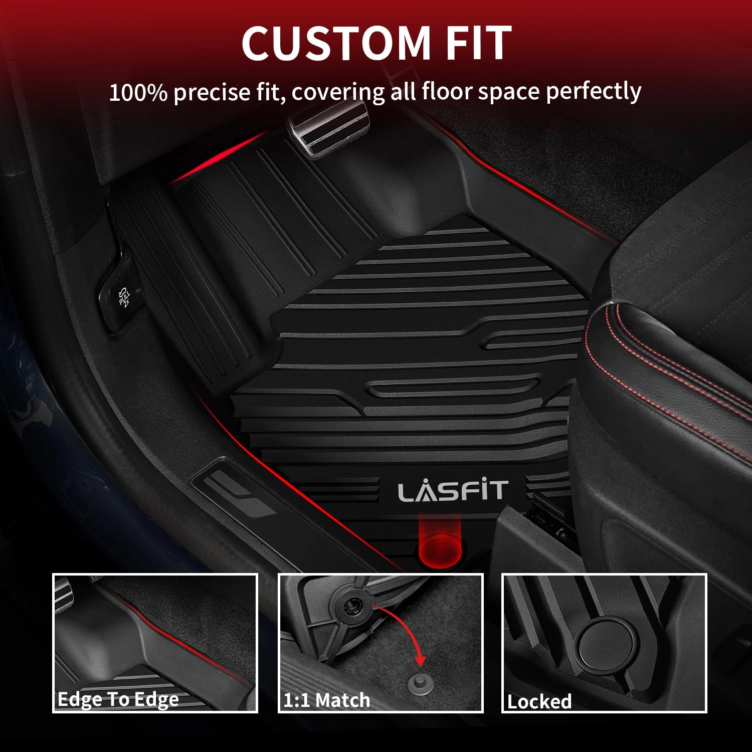Floor Mats and Cargo Mat - Ford Bronco Sport 2021-2026 Cargo Area