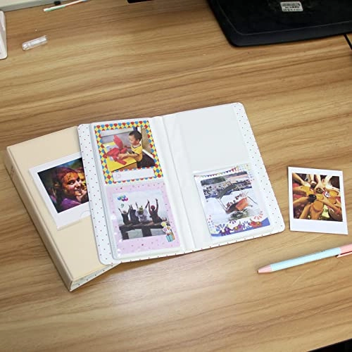 Instax Square 64 Pockets PU Leather Photo Album