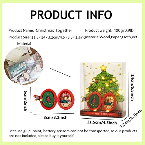 Miniature Wooden Dollhouse Furniture Kit - Creative Room 1:24