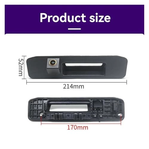 Tailgate Handle Backup Reverse Camera - Night vision RCA 1920*1080