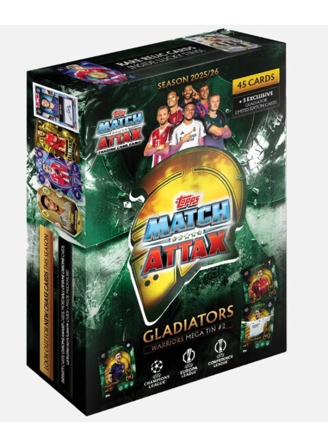 Topps Match Attax 2025/26 - Mega Tin - 45pcs