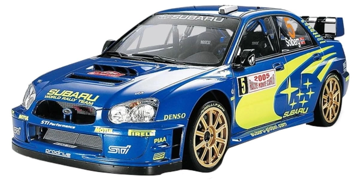 Tamiya Subaru Impreza WRC Monte Carlo 2005 Model Kit (TMYTAM24281) - 1:24 Plastic Kit