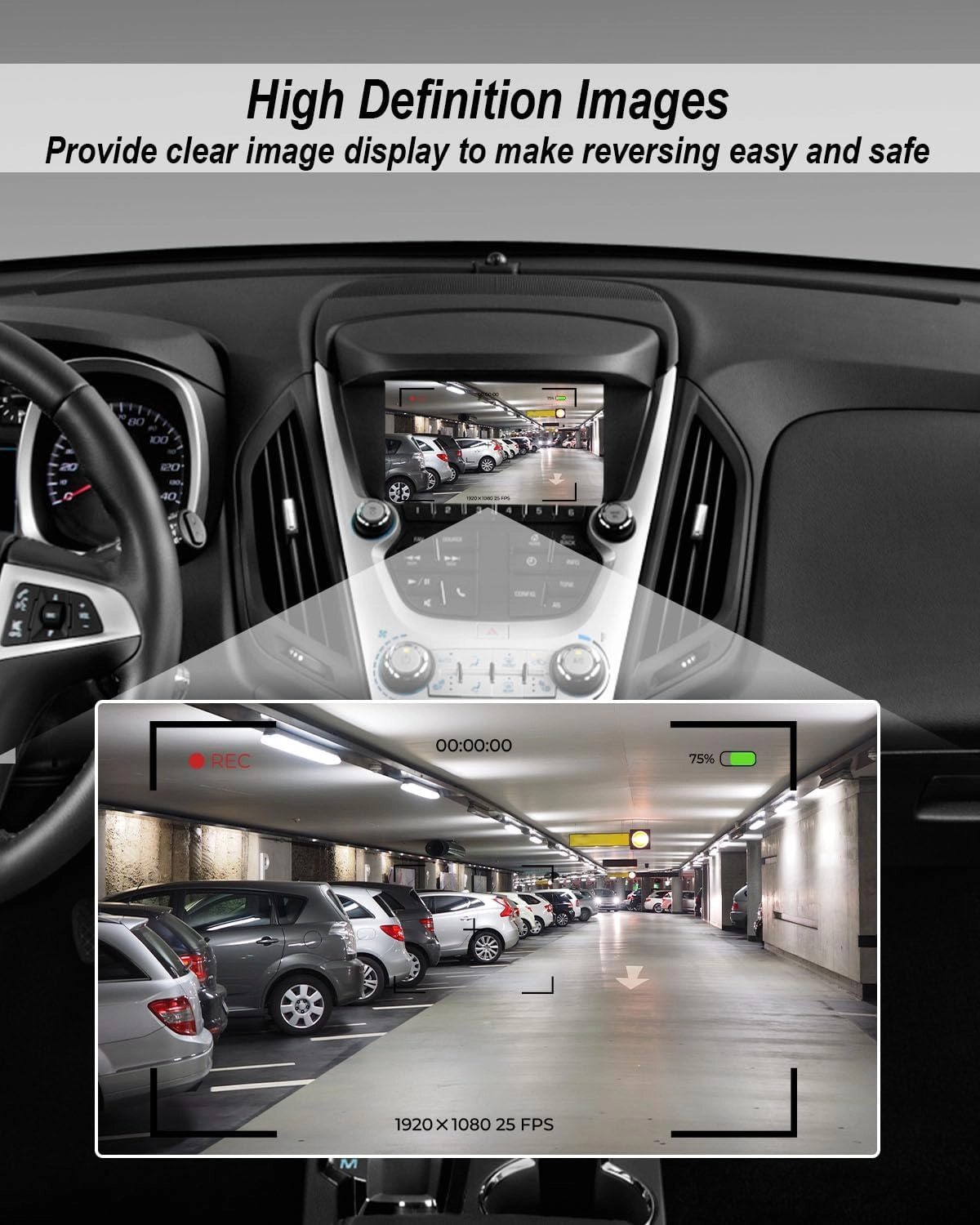 Rear View Backup Camera - Night vision