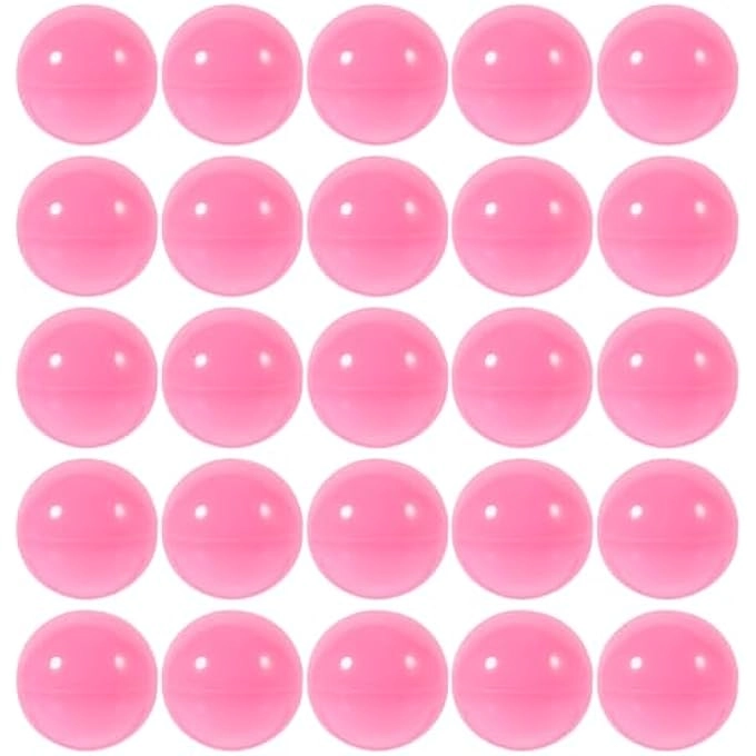 PLASTIC RAFFLE BALLS - 50 PIECES