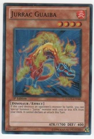 Konami Jurrac Guaiba HA03-EN040 - 1st Edition