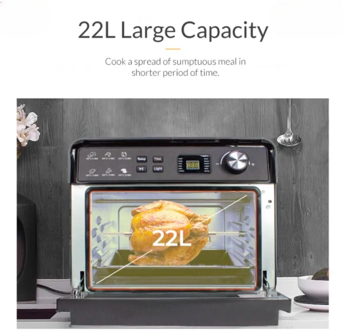 Digital Air Fryer Oven - 22L