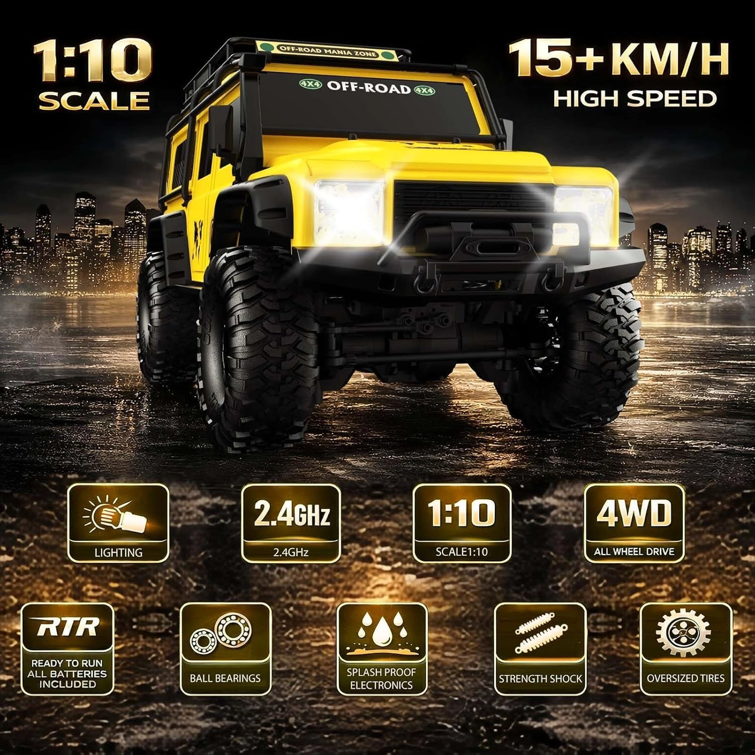 RC Drift Car - 1/64 Scale