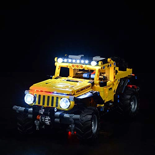 LED Light Kit for LEGO Technic Jeep Wrangler 42122