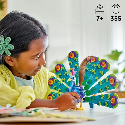 Creator 3in1 Exotic Peacock - Dragonfly Butterfly (31157)