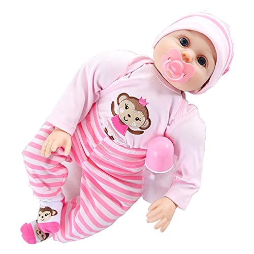 Reborn Baby Doll - 55cm 22" Vinyl Cotton Body