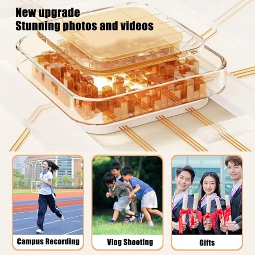 Mini Digital Camera - 1080p LED Flashlight Black