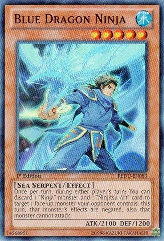 Yu-Gi-Oh! Blue Dragon Ninja REDU-EN083