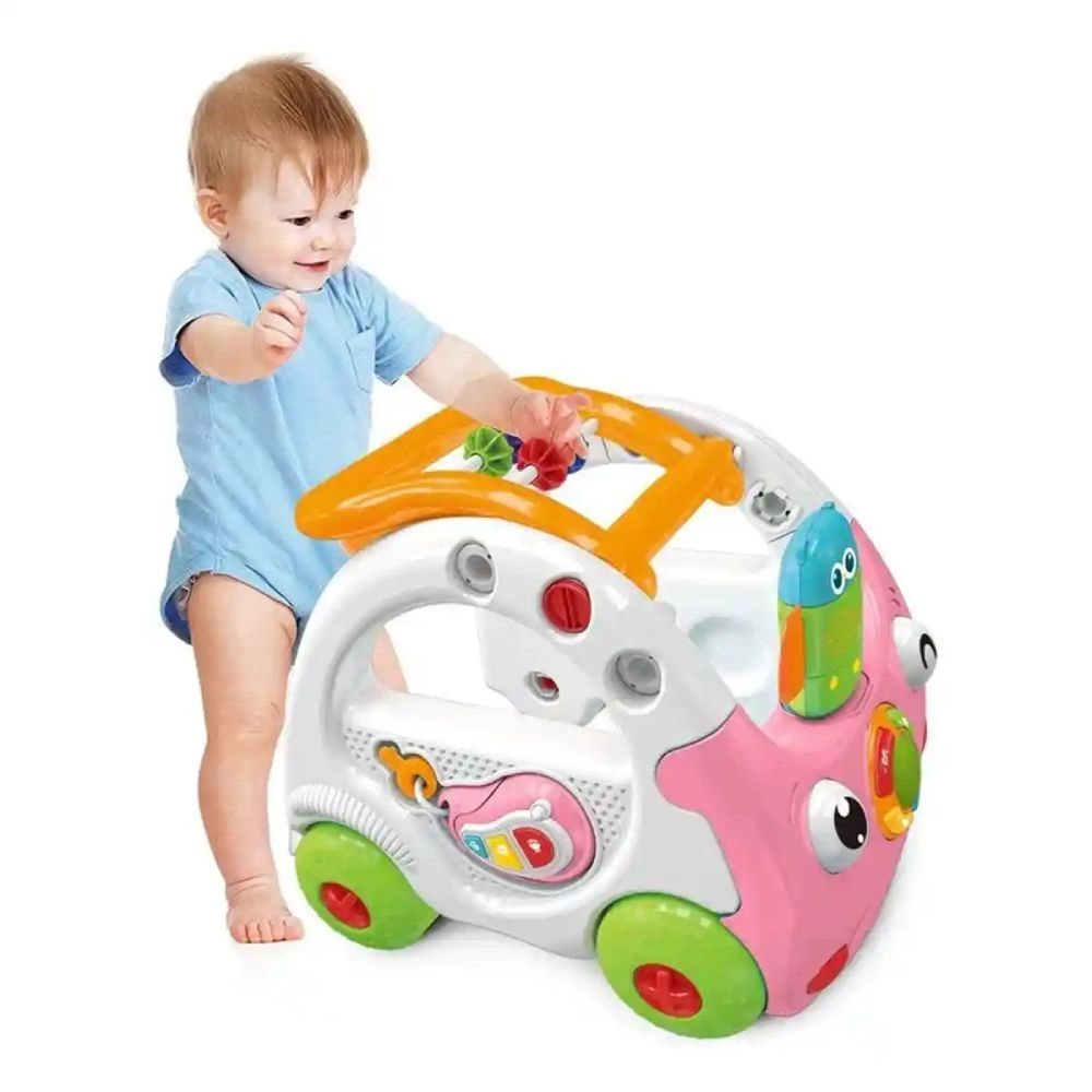 Carter Multifunctional Activity Baby Walker - 3-in-1 Pink