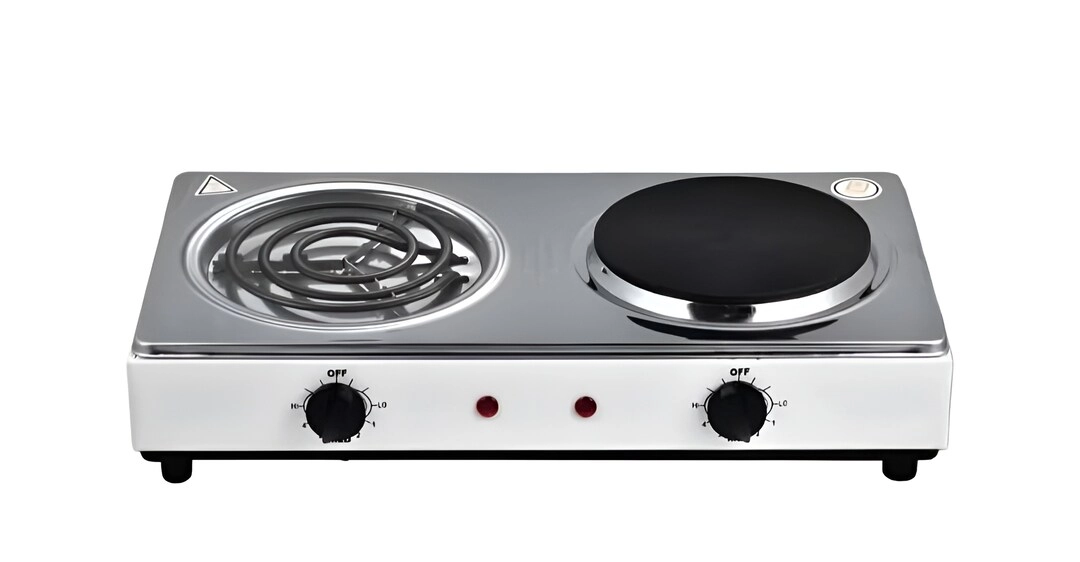 Nicsware Double Electric Stove - 2000W Portable