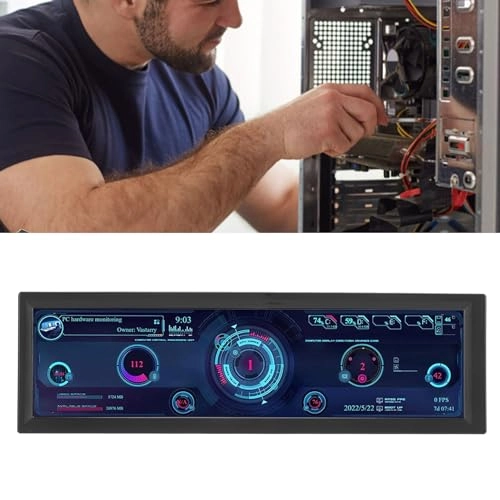 PC Temperature Display - 8.8 Inch 1920x480