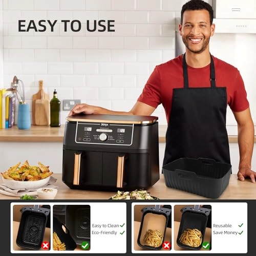 Silicone Air Fryer Liners - Silicone 2Pcs