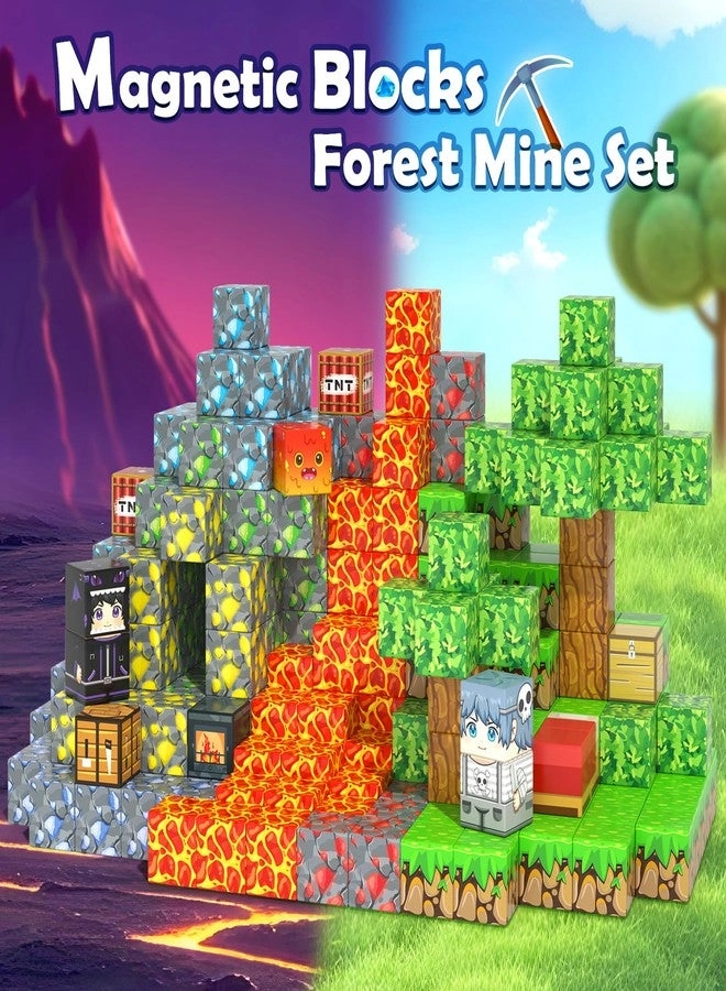 Build Mine Magnet World - Forest