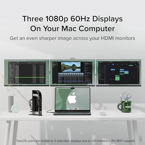 USB C Docking Station - USB-C USB4 Thunderbolt 3/4