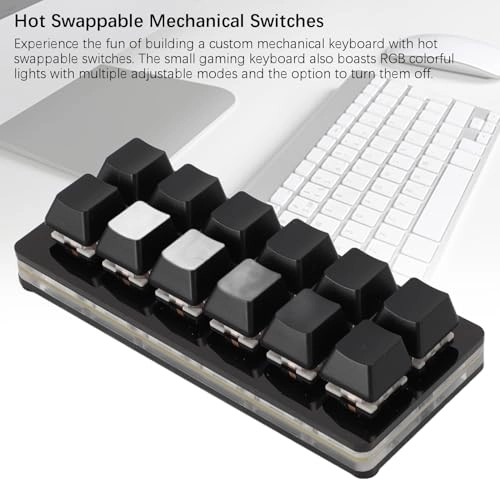 12-Key One-Handed Keyboard - Wired