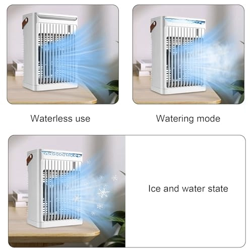 Air Conditioner Humidifier - 680ML 5 Speed 7 LED