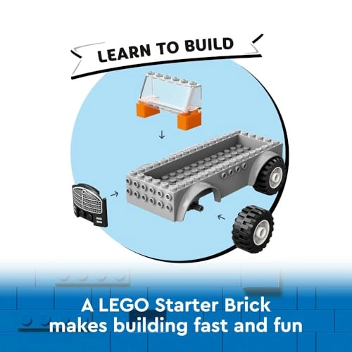 LEGO City Tow Truck and Sports Car Repair Vehicle Toy (60435) - Vehicle