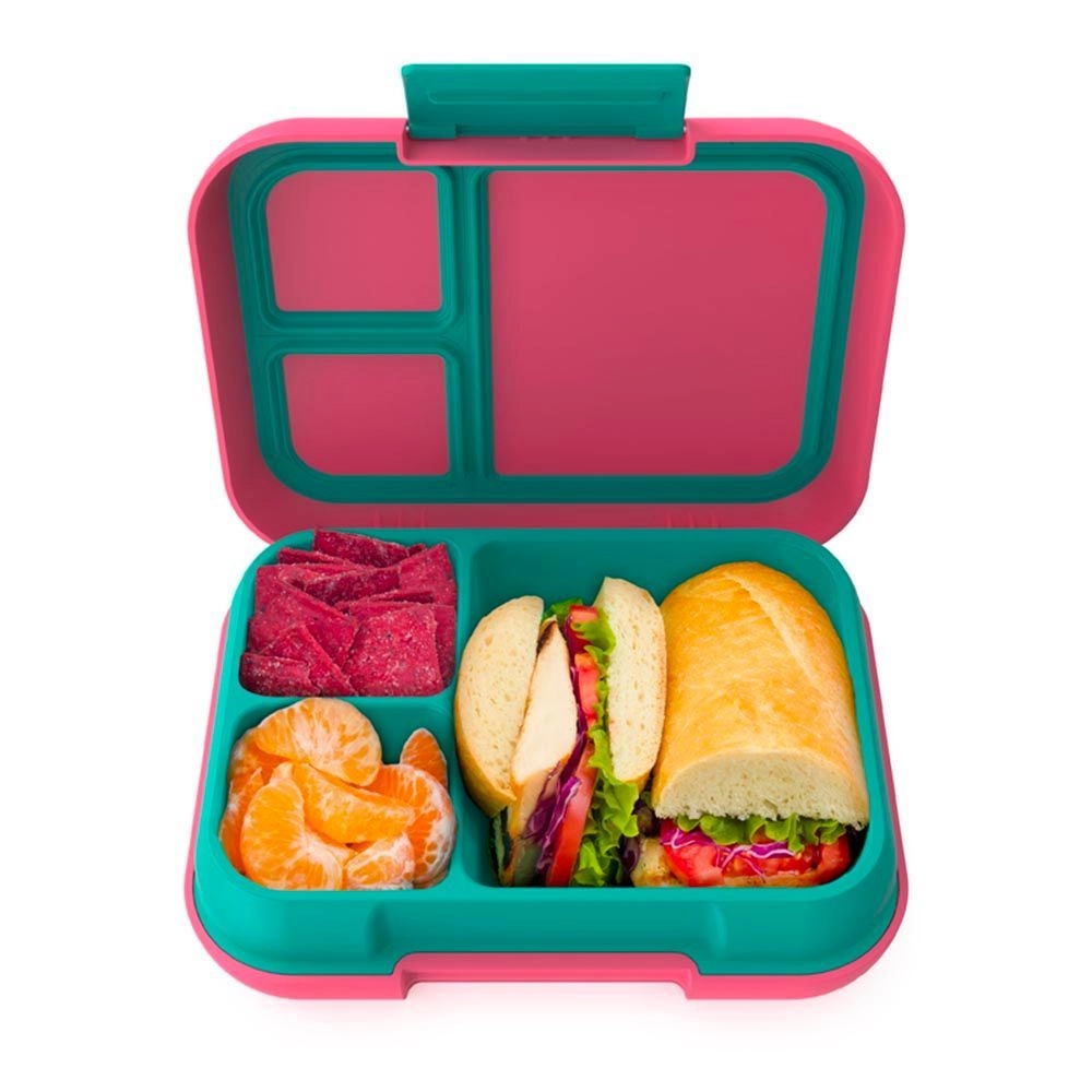 Bentgo Pop Lunch Box - Bright Coral/Teal 5 cups