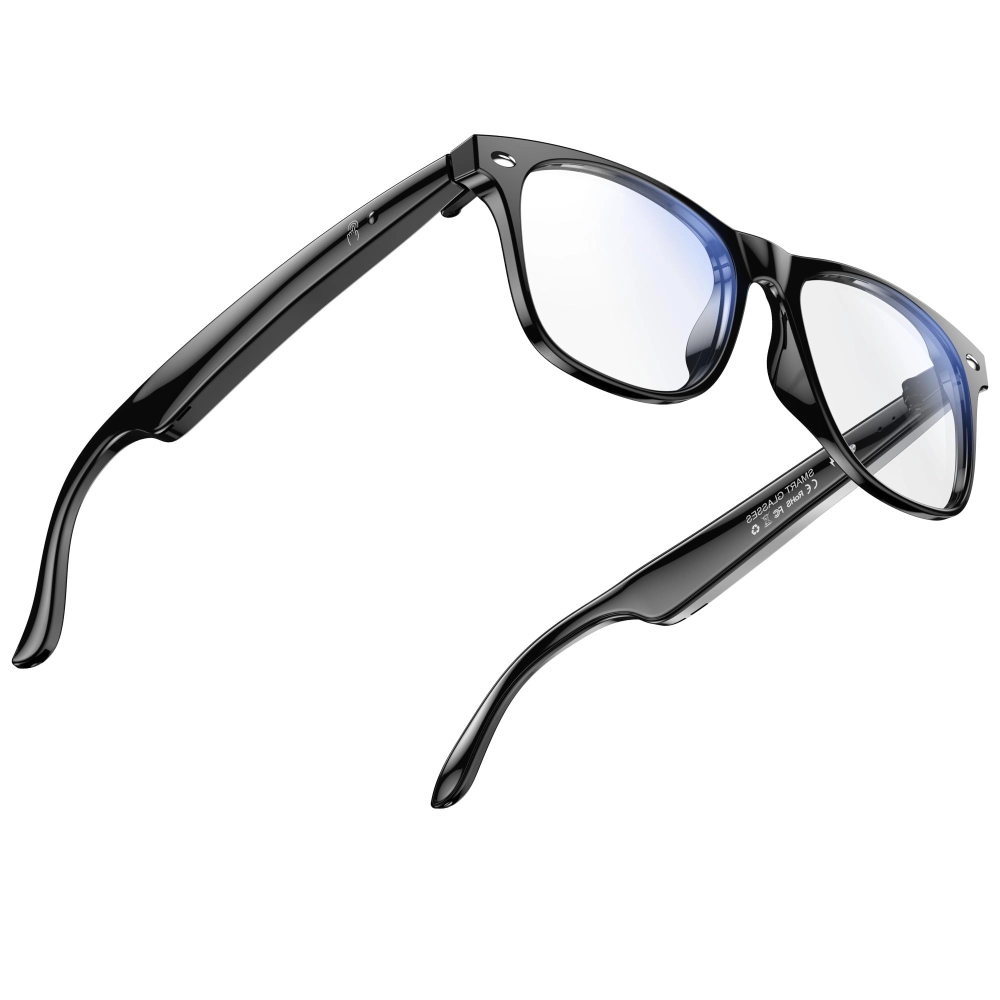 hellibito AI Translation Bluetooth Smart Glasses - 160+ Languages Bluetooth 6.0 Open Ear