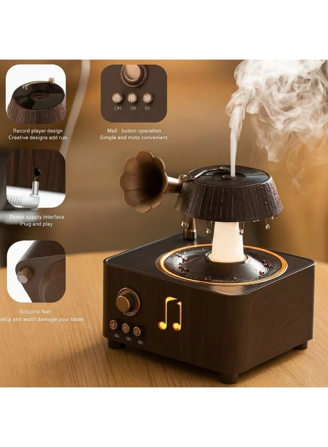 V98 - Vintage Record Player Diffuser Bluetooth Speaker