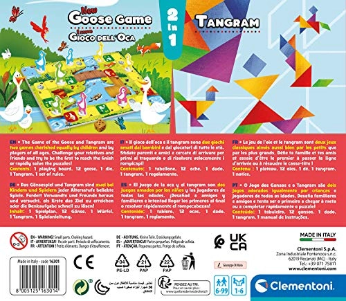 The Goose Game + Tangram - 2-in-1