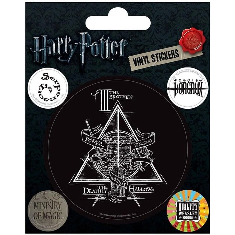 Harry Potter Symbols Sticker Book 5 pcs