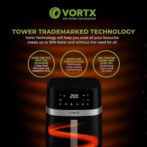 Vortx TWR-VORTX-AF-4500ML-BLACK