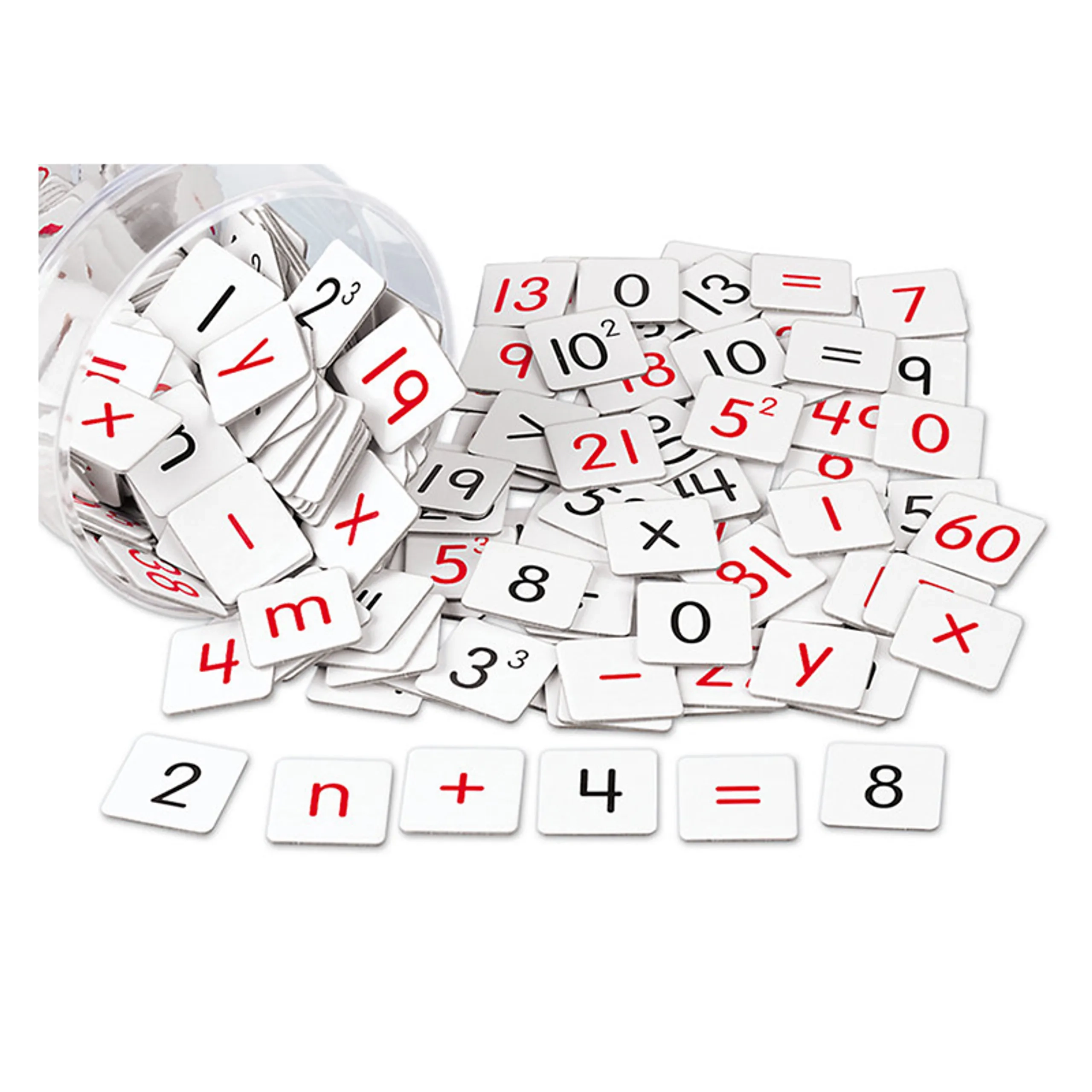 Lakeshore Equation Tiles - 8 to 11 yrs 250 pieces