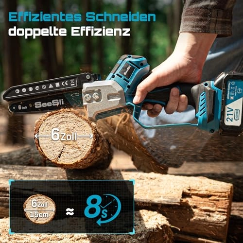 Brushless Mini Chainsaw - 800W