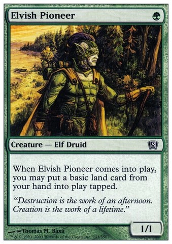 Wizards of the Coast Elvish Pioneer - Eighth Edition
