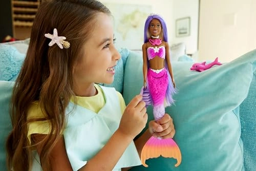 Brooklyn Mermaid Doll - Pink Hair Water-Activated Color Change Ages 3+