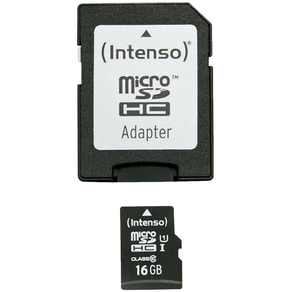 Intenso MicroSDHC Memory Card - 16 GB