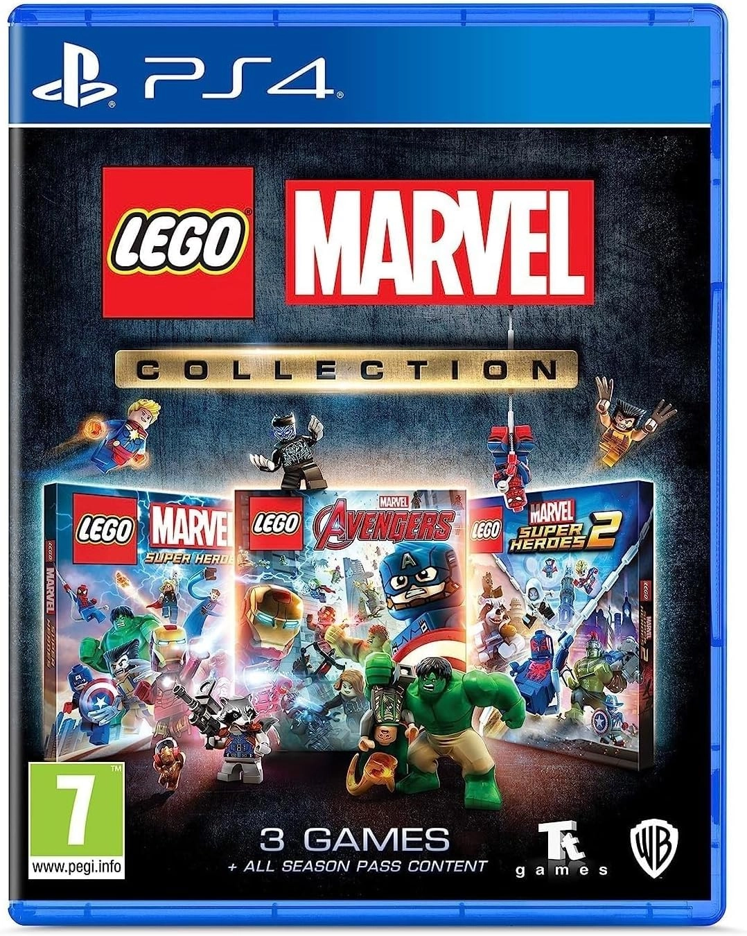Angte LEGO Marvel Super Heroes - PlayStation 4 + LEGO Marvel's Avengers + LEGO Marvel Super Heroes 2