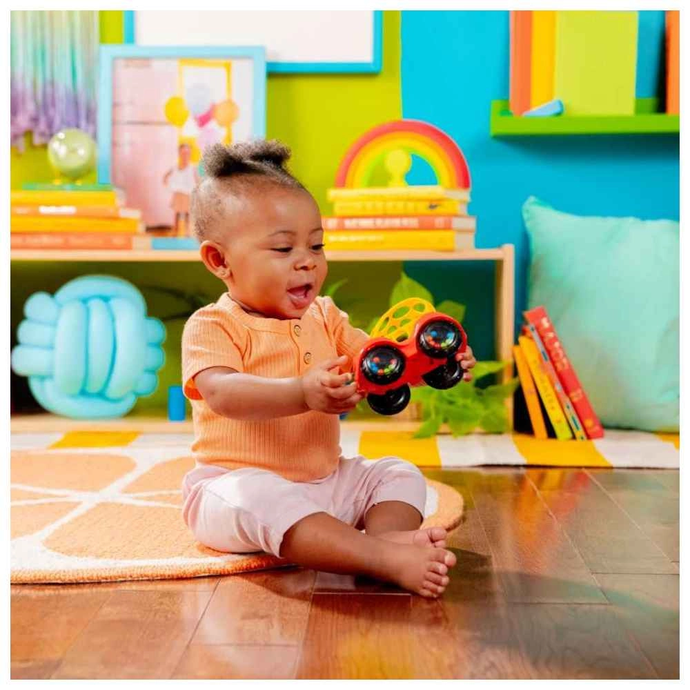 Rattle & Roll Toy - Suitable for 3 months & above Oball 1pc