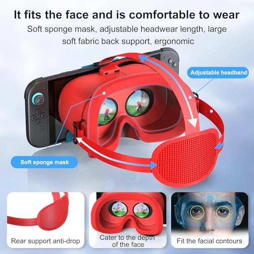 VR Glasses - Switch 2 Black