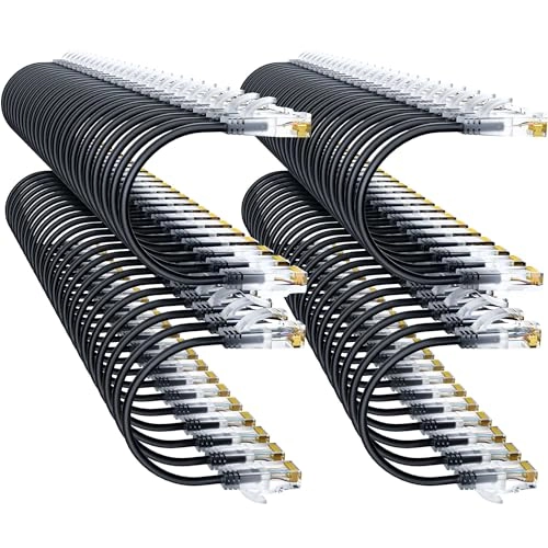 10Gsupxsel Cat6a Patch Cable - 05ft 96 Pack 10G