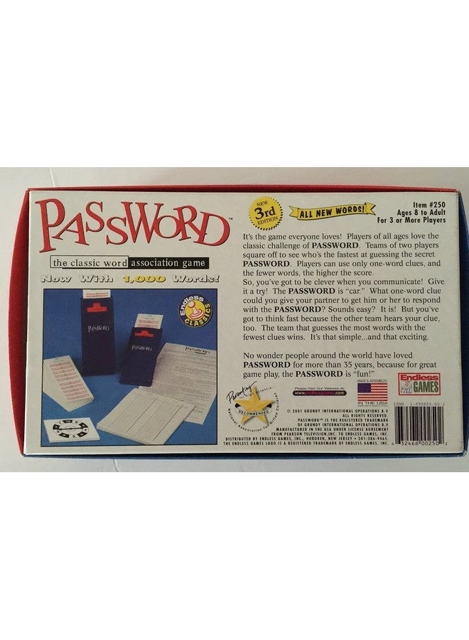 Password: 3rd Edition