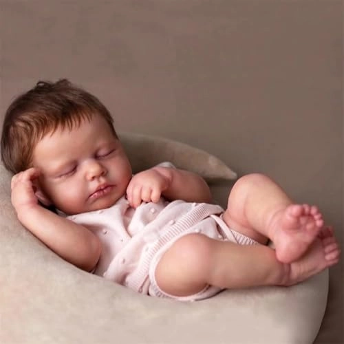 Loulou Reborn Baby Doll - 20 inch Full Body Vinyl Girl Ages 3+