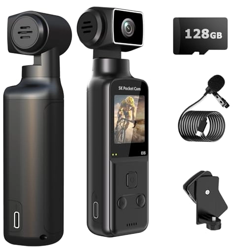 5K Mini Pocket Body Camera - 5K 128GB